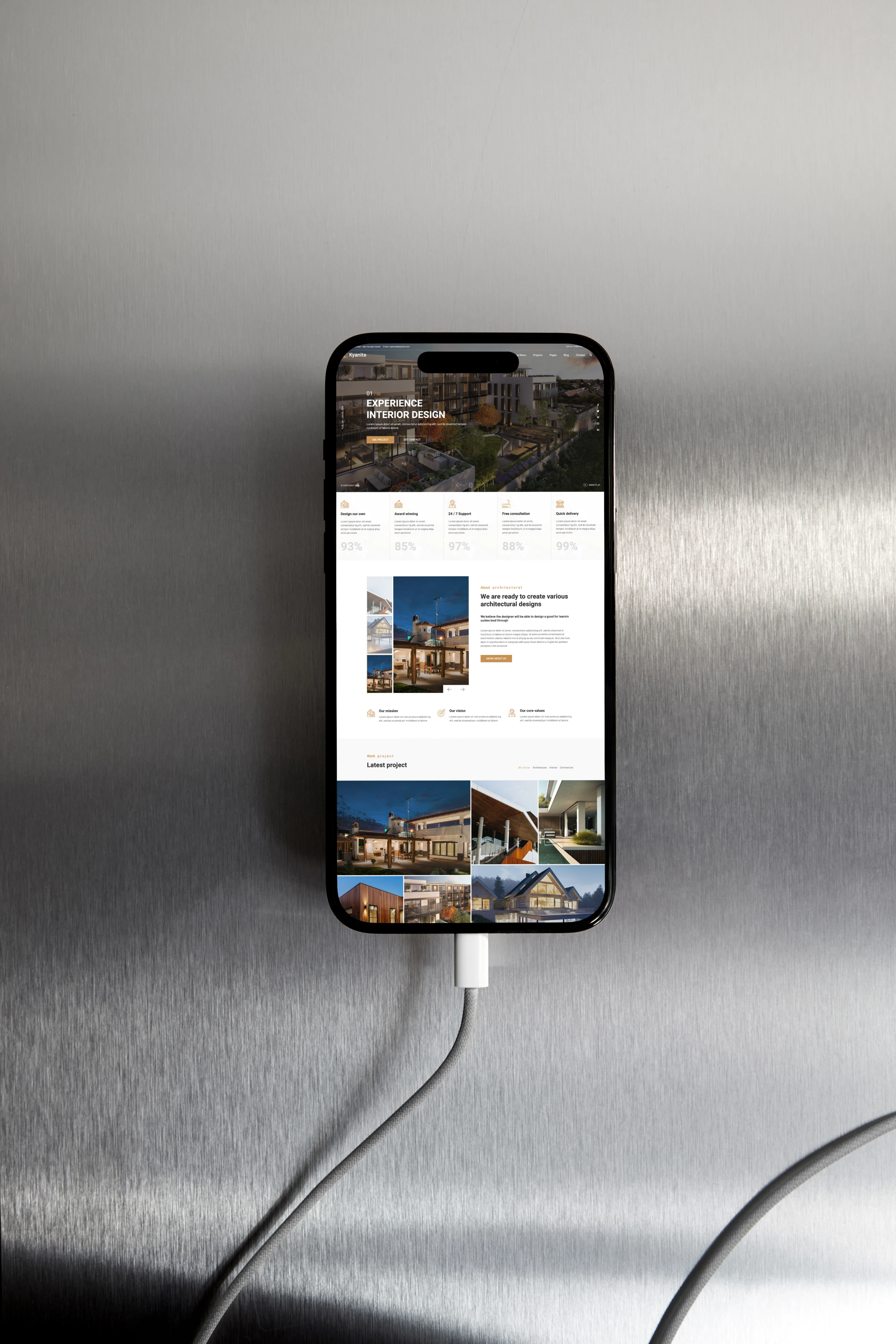 website design interior, interfață curată, web development personalizat